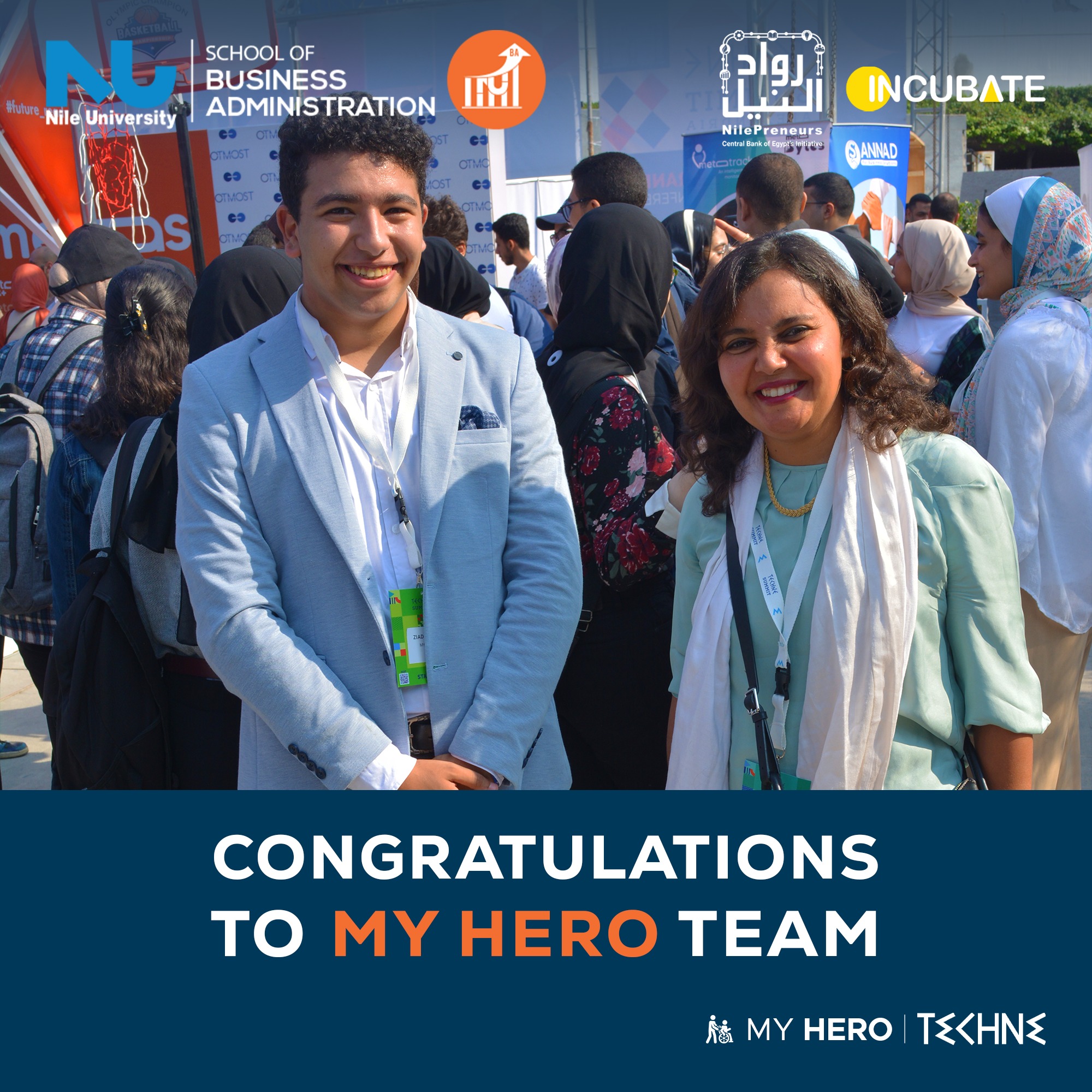 Congratulations to My Hero Team 