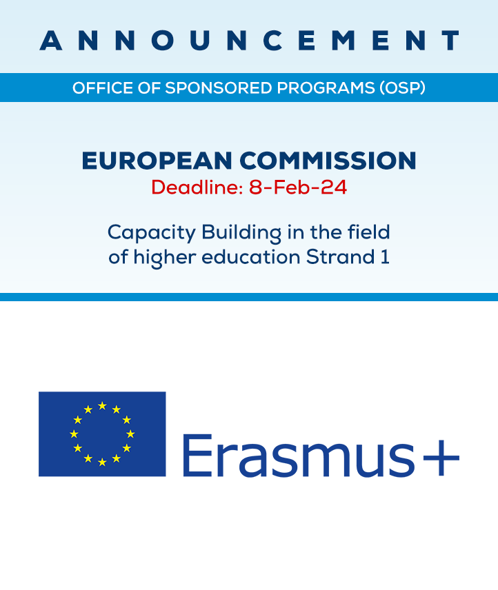 Capacity building in the field of higher education Strand 1