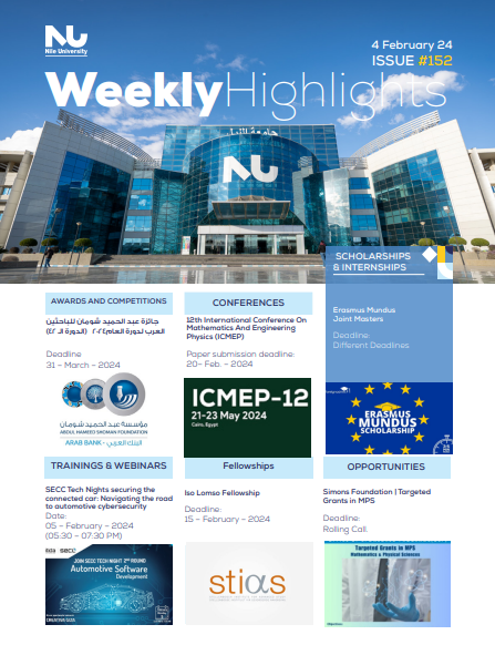152 weekly newsletter