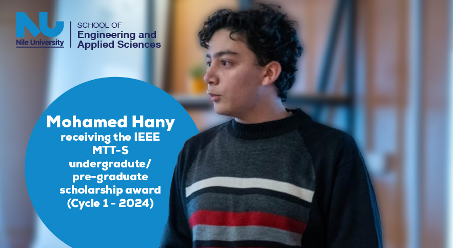 the first Egyptian to receive the IEEE prestigious scholarship!
