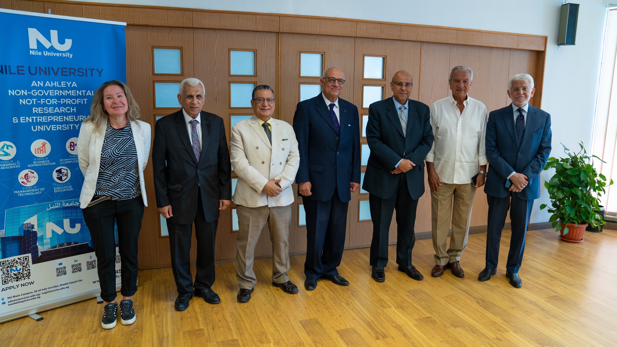 Nile University is pleased to announce the signing of a cooperation protocol between the Commercial Syndicate and Nile University