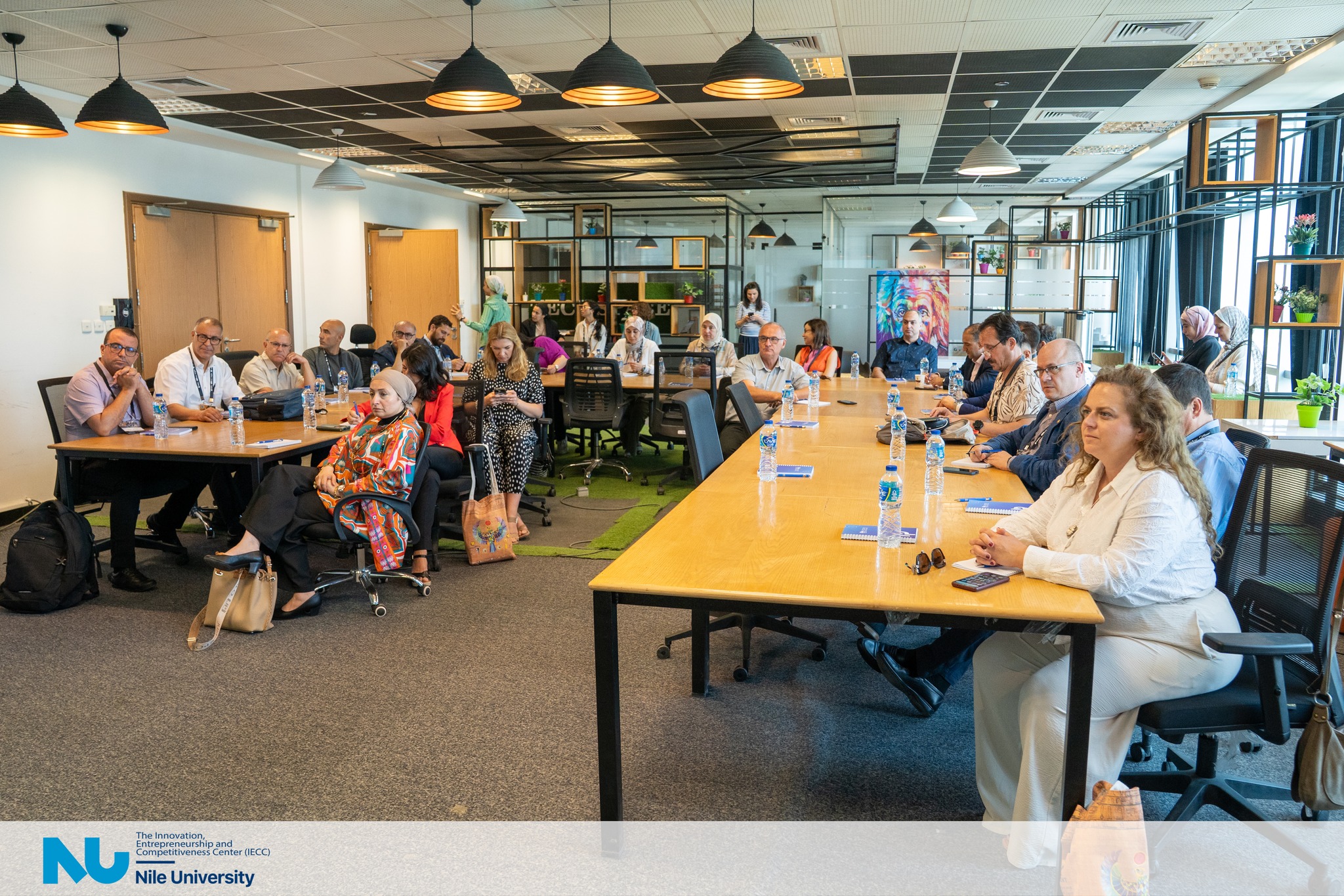 Welcoming the EU-South MED Delegation to IECC