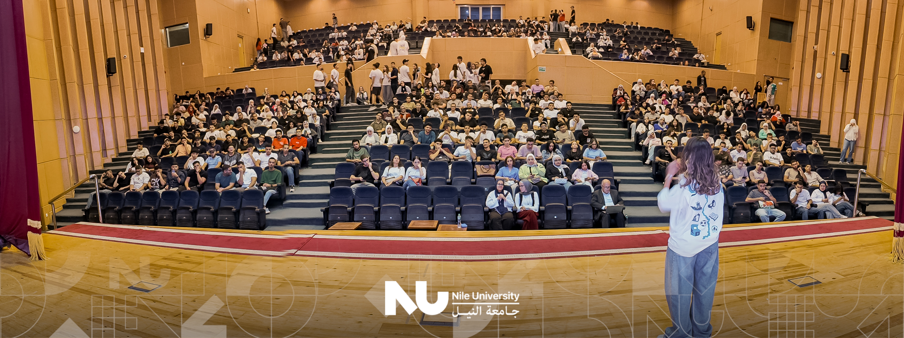 Orientation Day 1 at Nile University
