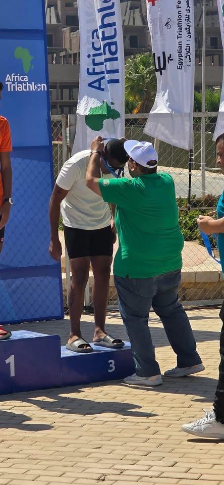 We are proud to celebrate our talented student Abdullah Mohamed Ramzy, who achieved 3rd Place and the Bronze Medal in the African Triathlon Championship
