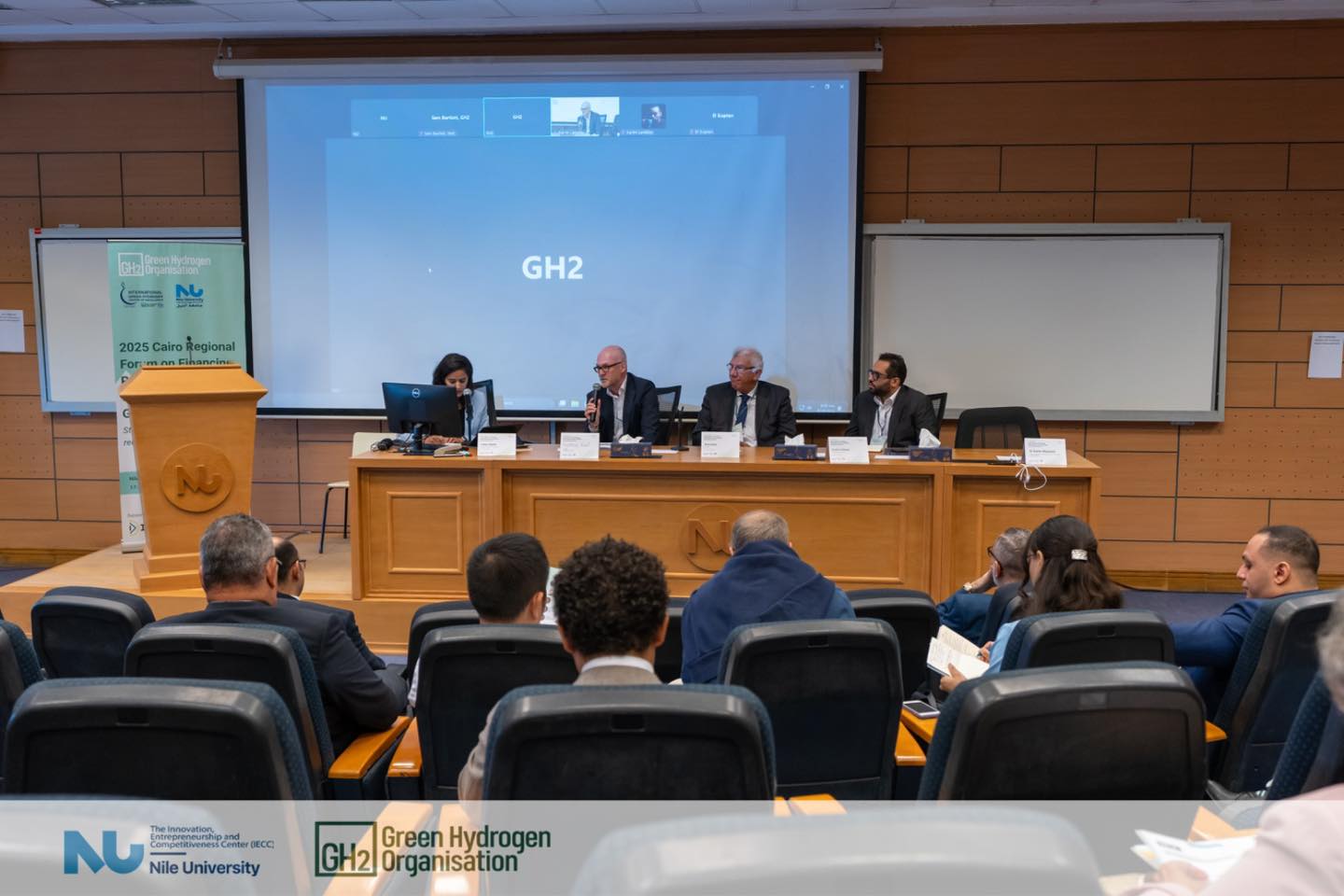 Nile University proudly hosted the 2025 Cairo Regional Forum on Financing Renewables, Green Hydrogen, and Green Ammonia