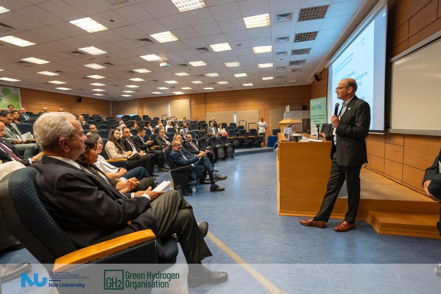 Nile University proudly hosted the 2025 Cairo Regional Forum on Financing Renewables, Green Hydrogen, and Green Ammonia