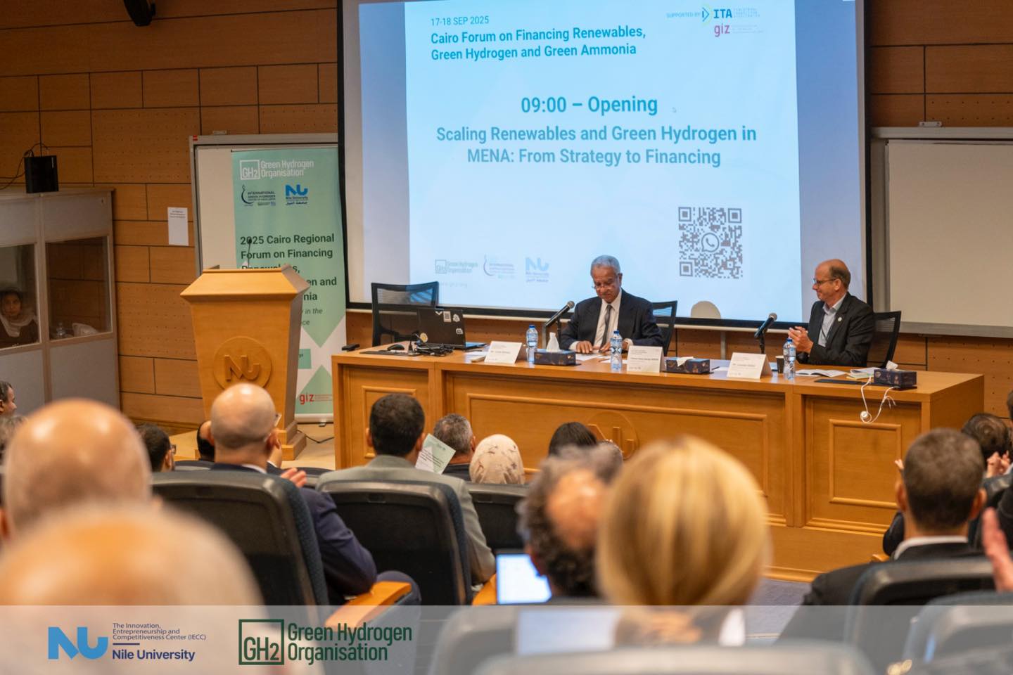 Nile University proudly hosted the 2025 Cairo Regional Forum on Financing Renewables, Green Hydrogen, and Green Ammonia