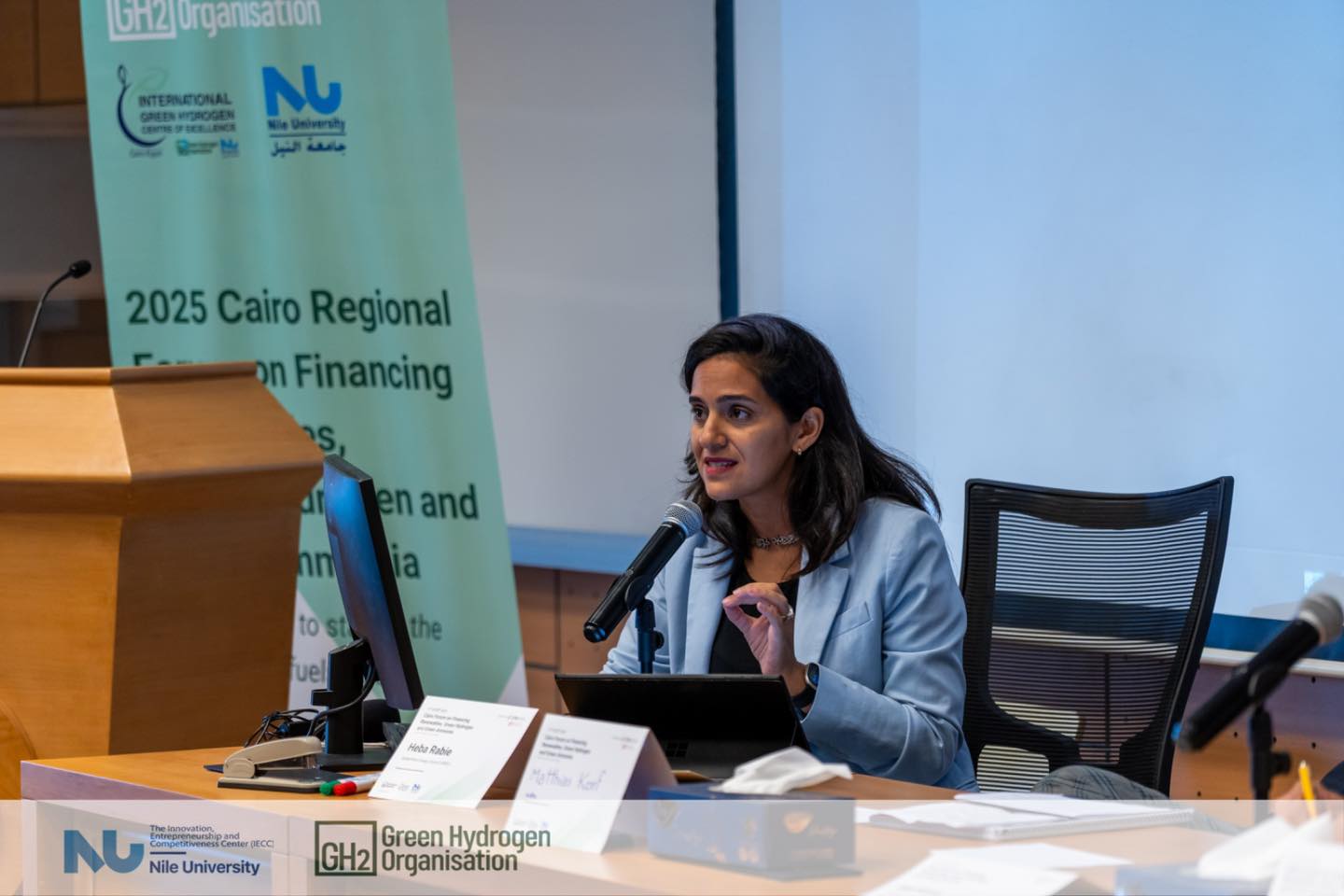 Nile University proudly hosted the 2025 Cairo Regional Forum on Financing Renewables, Green Hydrogen, and Green Ammonia