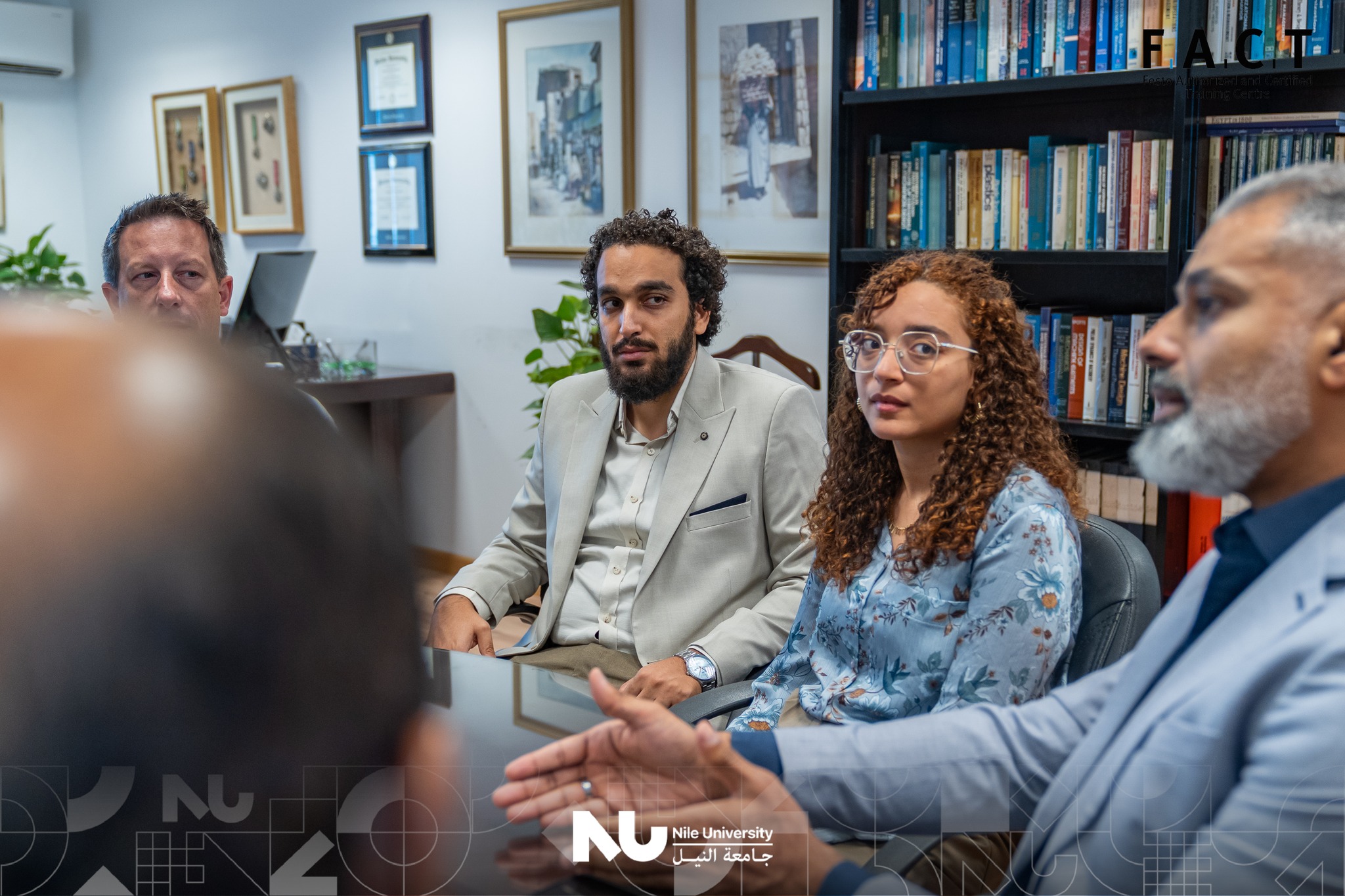 FACT Center at Nile University has successfully completed its 3rd FESTO international audit