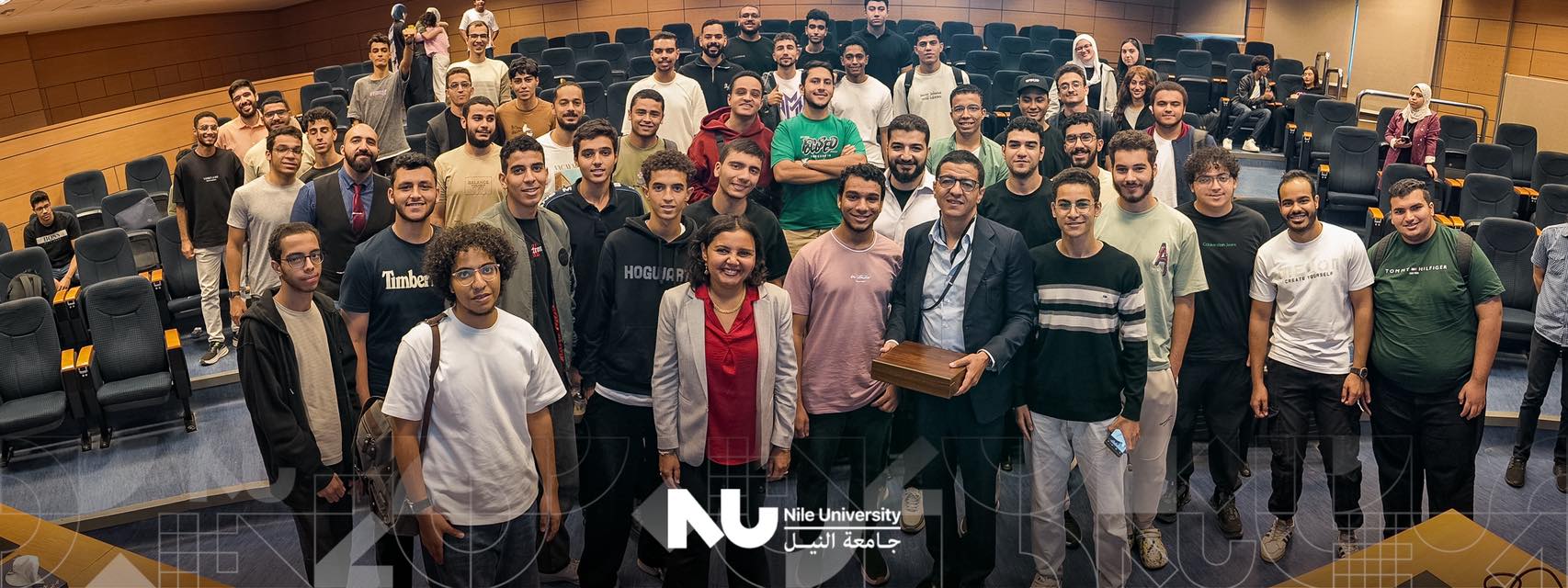 At Nile University, we were honored to welcome Egyptian entrepreneur Mohamed Aboulnaga Nagaty