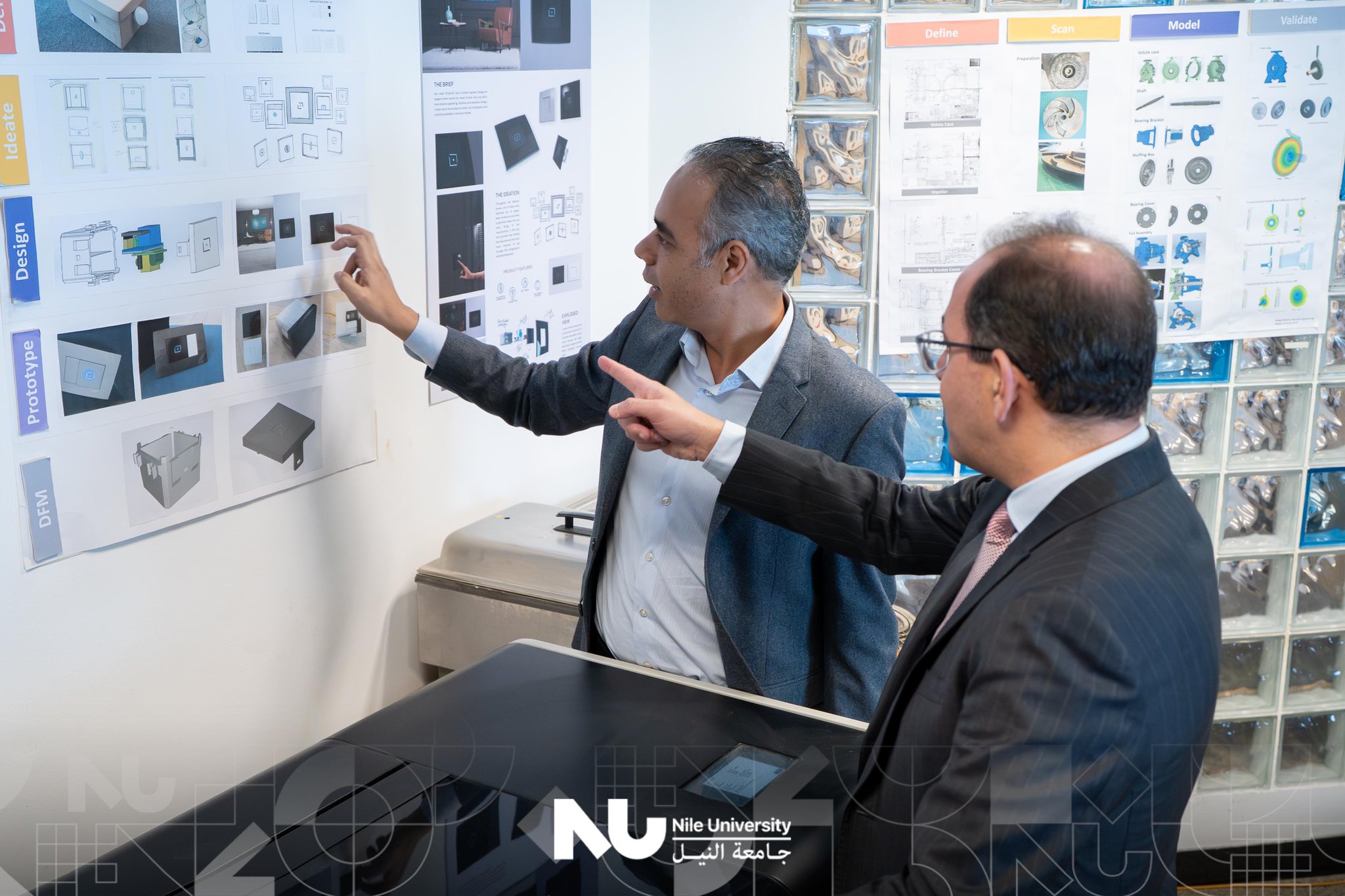 Nile University hosted H.E. Dr. Ahmed Kouchouk, Minister of Finance, in an extended dialogue session with NU students as part of the “Nile Salon” series