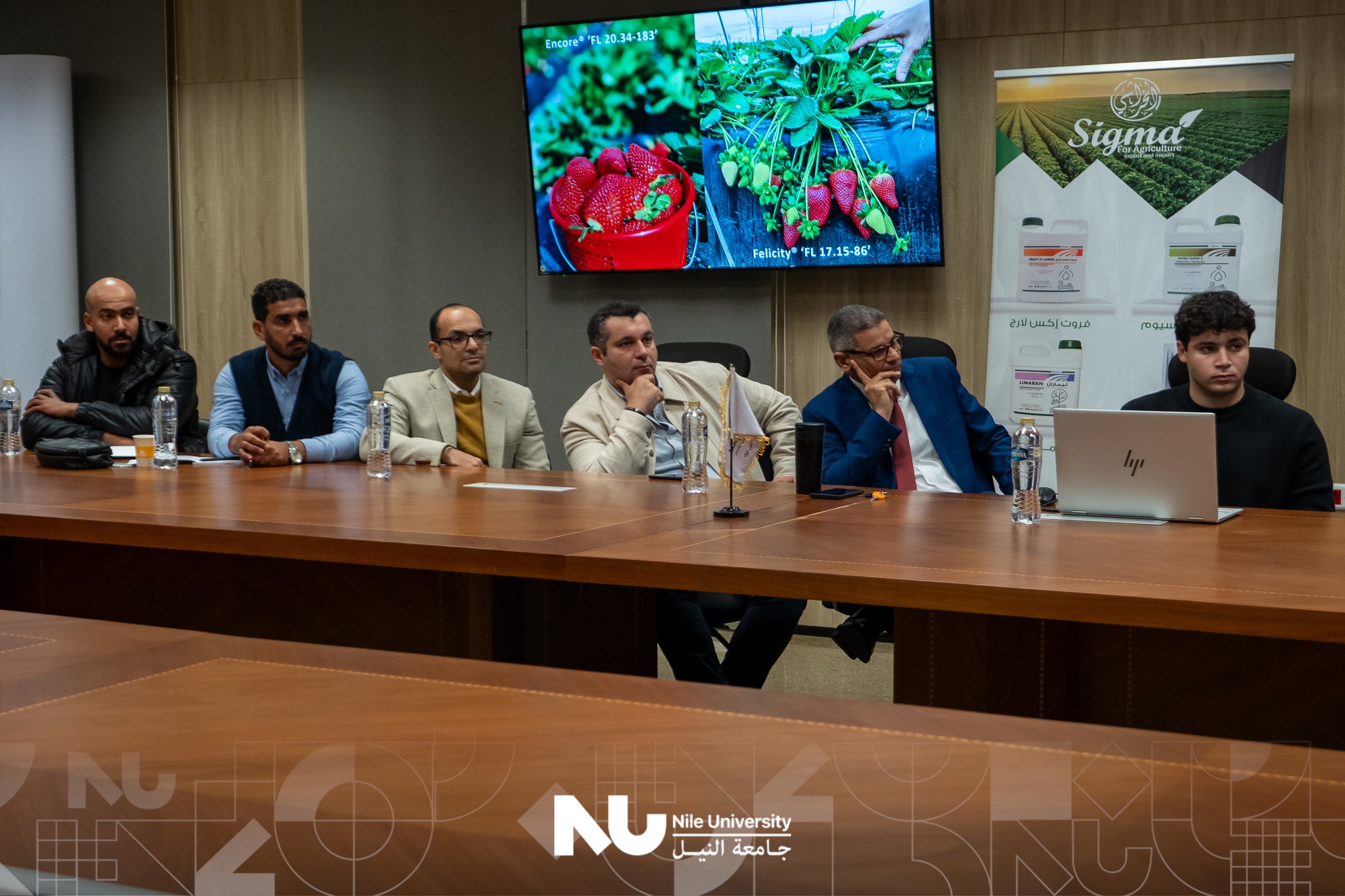 Strawberry Science Meets Global Agriculture at Nile University