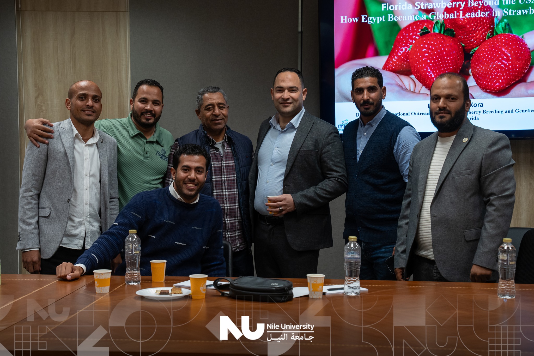 Strawberry Science Meets Global Agriculture at Nile University