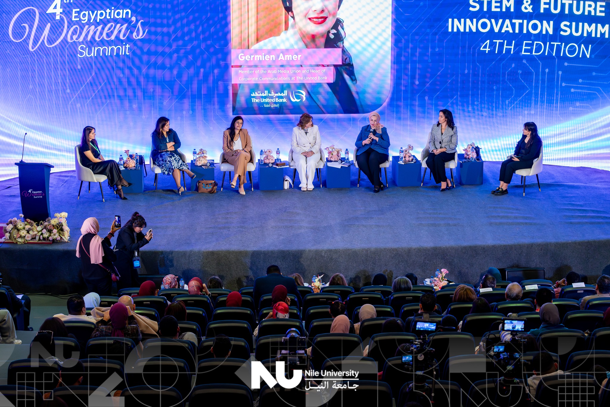 Nile University proudly hosted the fourth edition of the Egyptian Women’s Summit