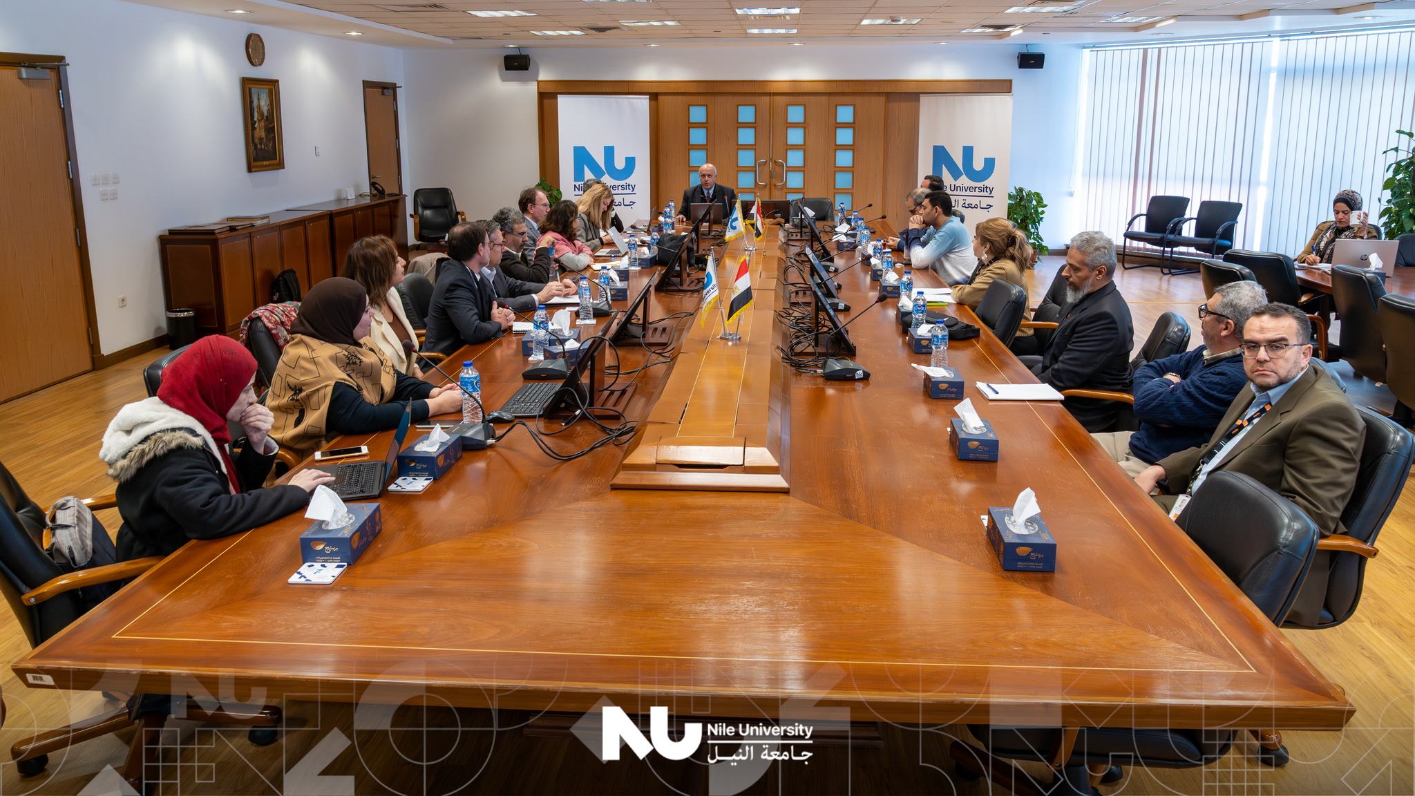 Nile University Hosts Strategic Collaboration Meeting with Orange Group & Orange Labs