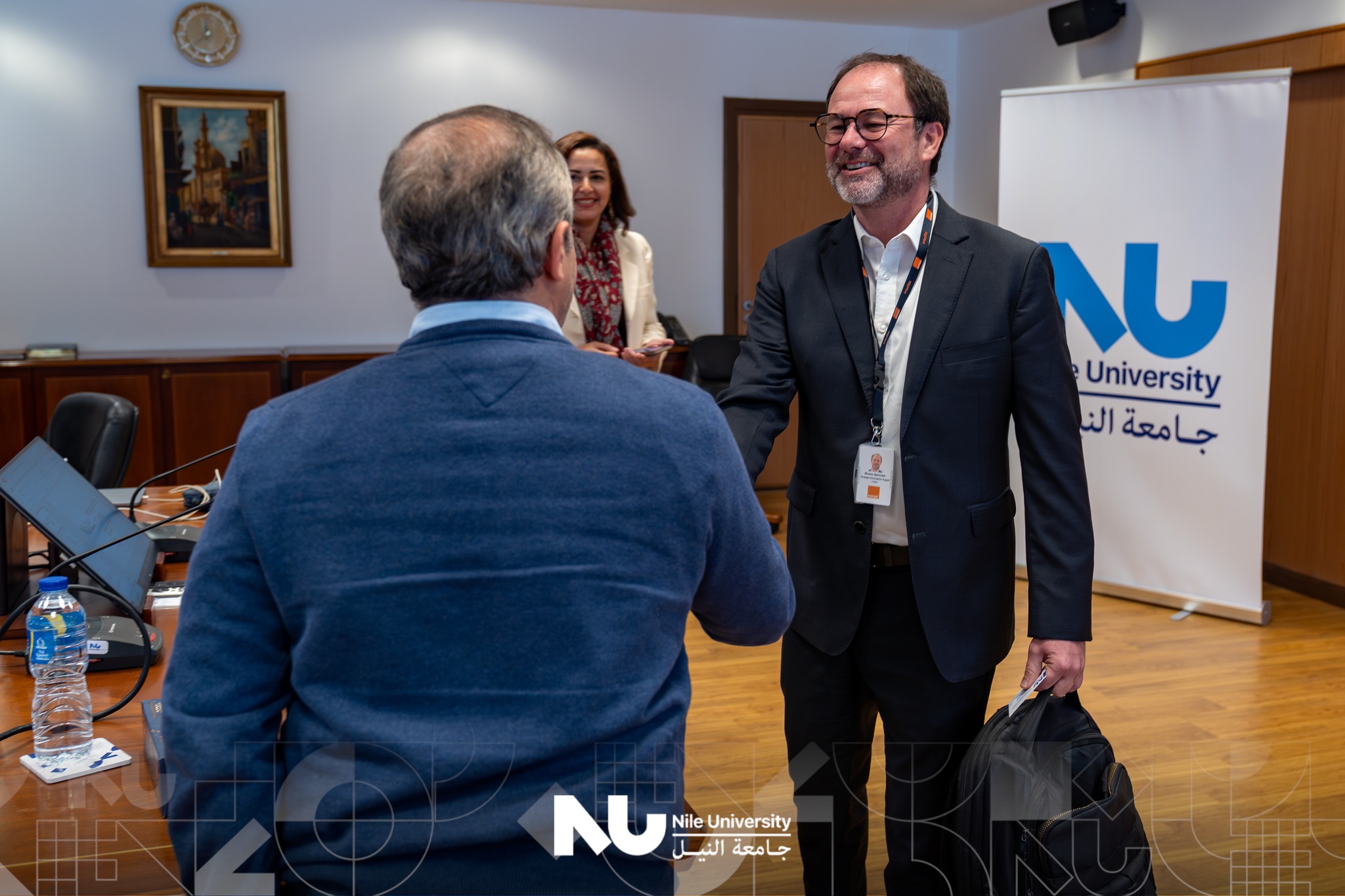 Nile University Hosts Strategic Collaboration Meeting with Orange Group & Orange Labs