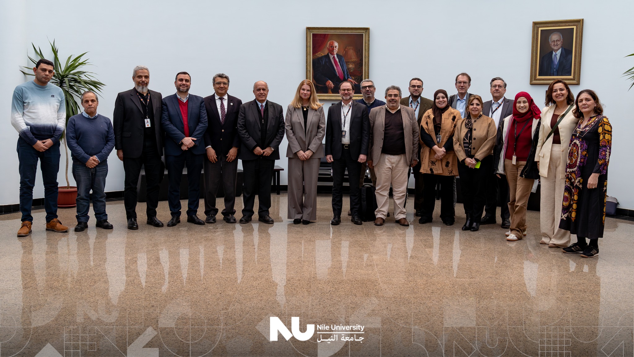 Nile University Hosts Strategic Collaboration Meeting with Orange Group & Orange Labs