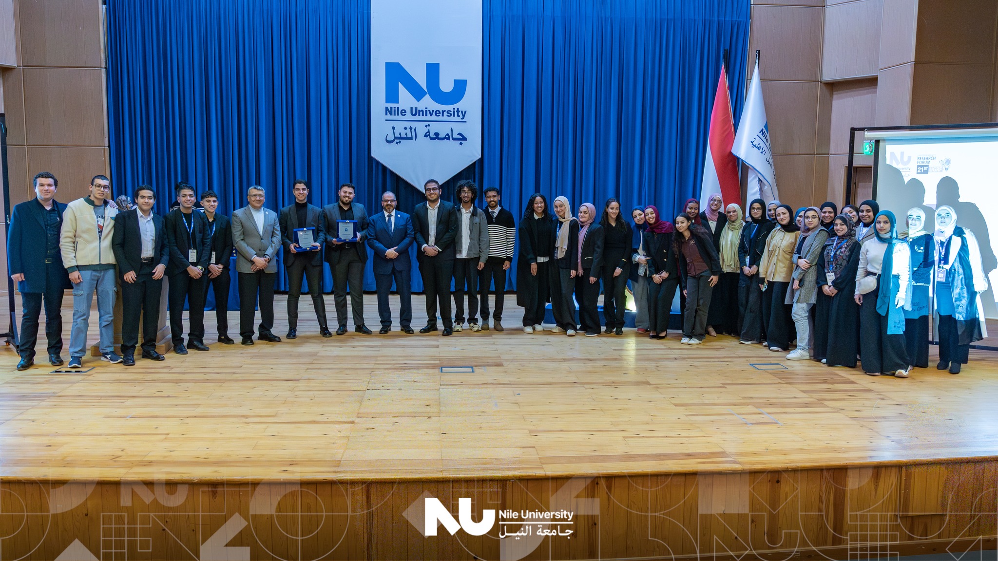 Moments from the 21st Undergraduate Research Forum (UGRF) at Nile University