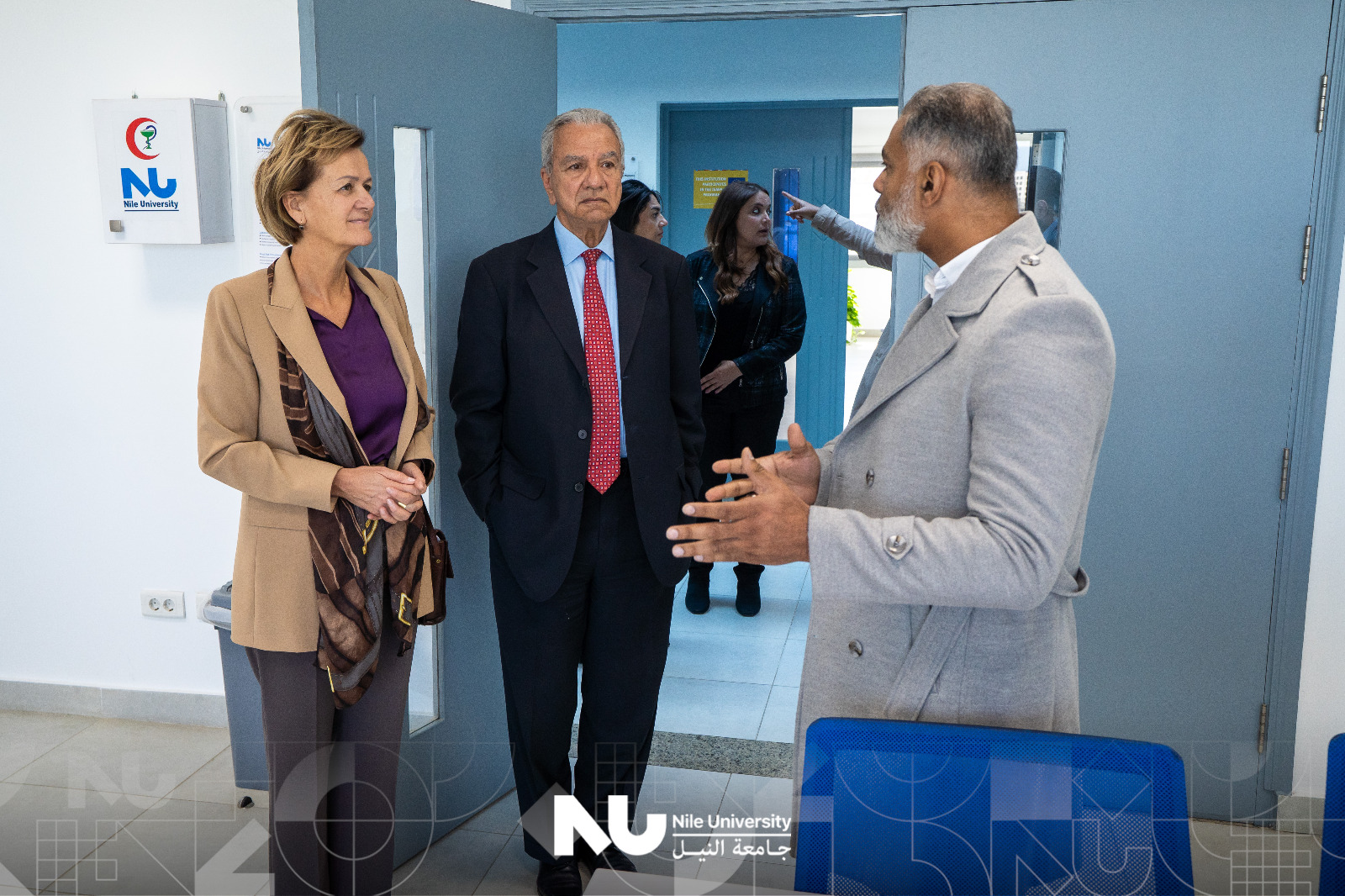 A Bridge to the Future: EU Ambassador H.E. Angelina Eichhorst Explores Innovation at Nile University