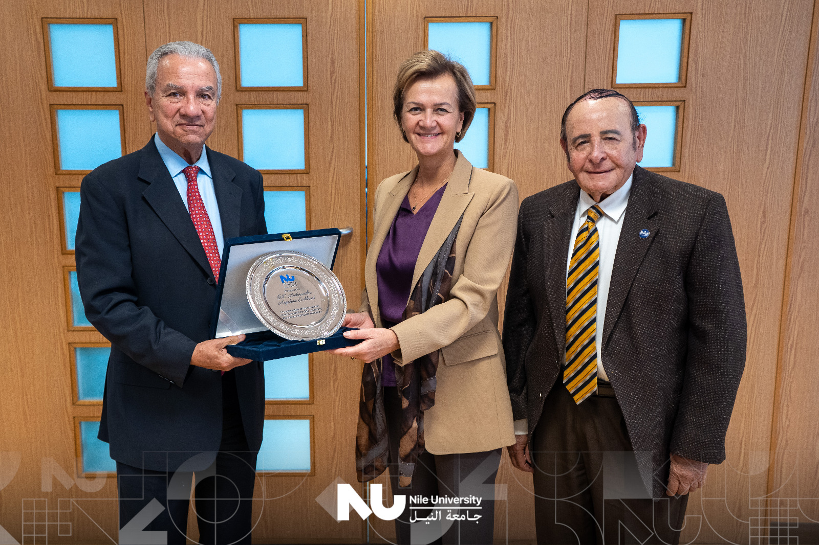 A Bridge to the Future: EU Ambassador H.E. Angelina Eichhorst Explores Innovation at Nile University