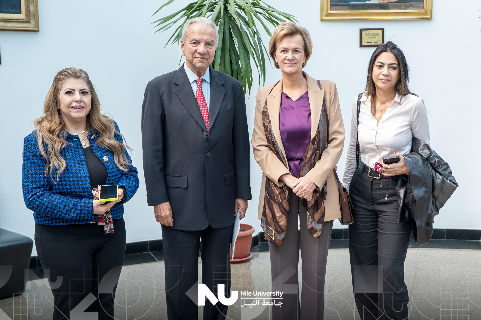 A Bridge to the Future: EU Ambassador H.E. Angelina Eichhorst Explores Innovation at Nile University