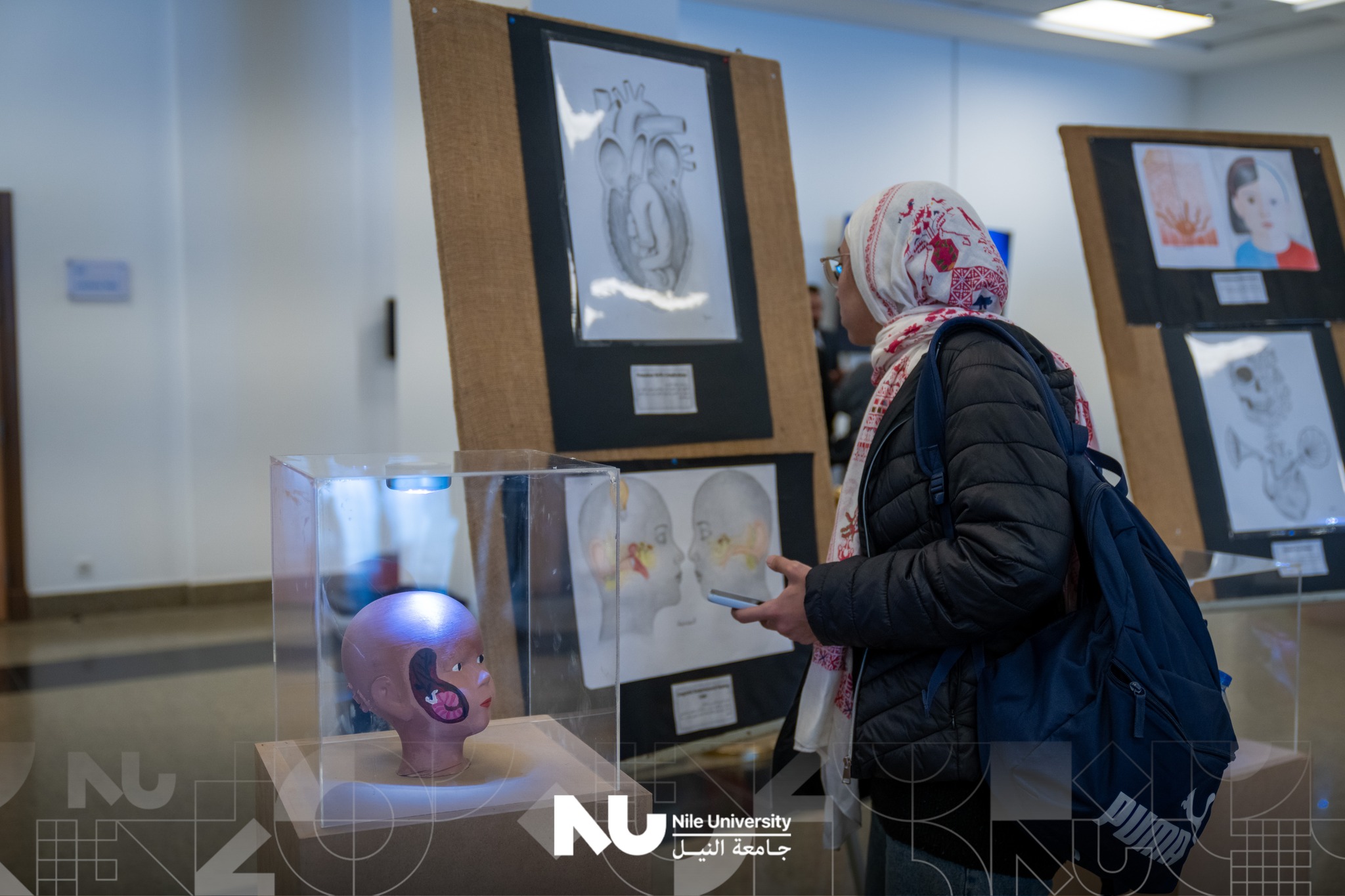 Highlights from “The Art of Tissue Across Ages” at Nile University