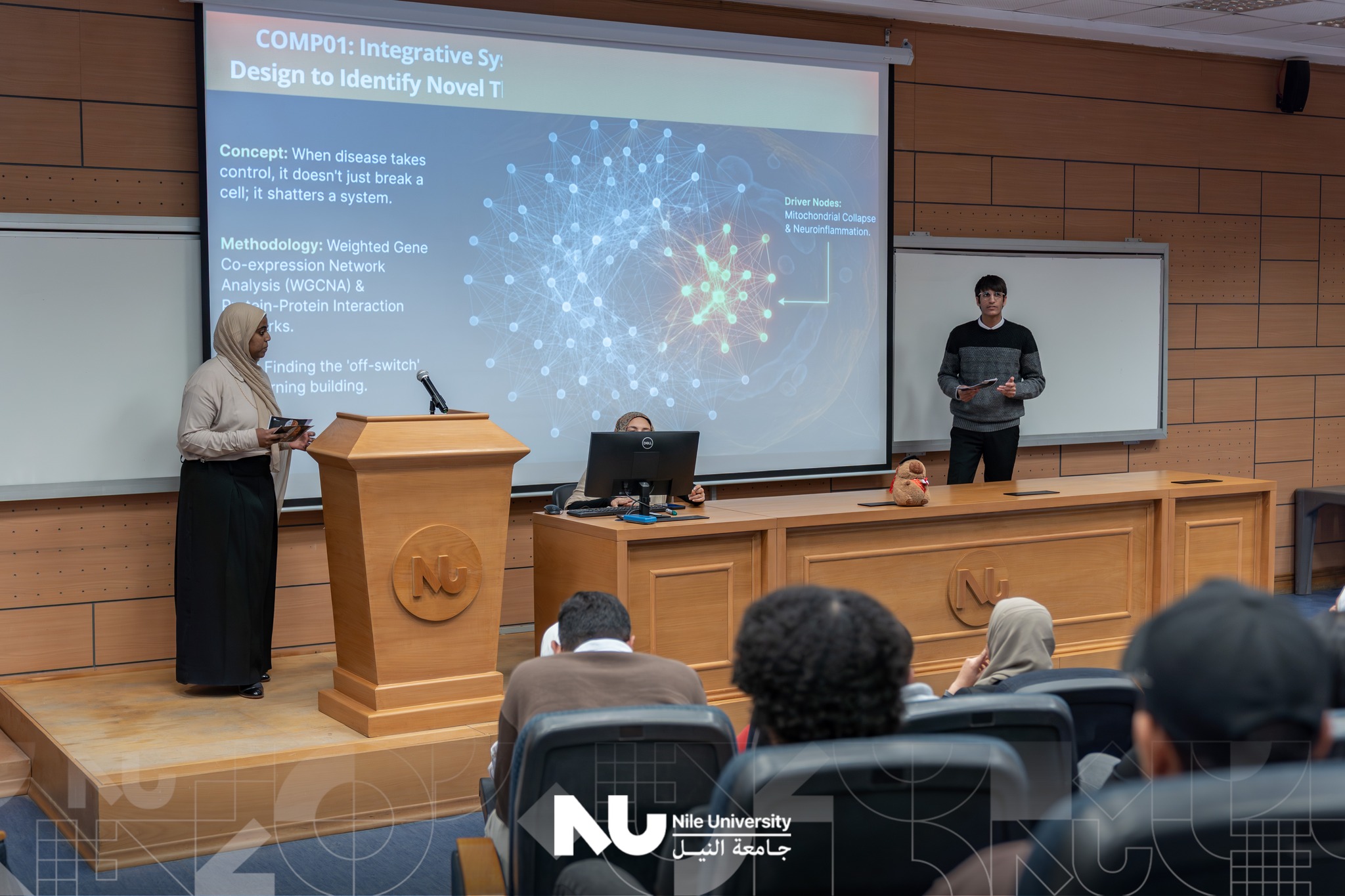 Biotechnology in Action: Graduation Projects Dissemination Day at Nile University