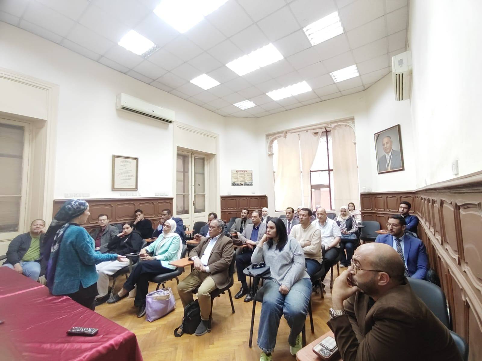 Nile University proudly participated in the 7th session of the Cultural Season organized by the National Institute of Intellectual Property at Capital University