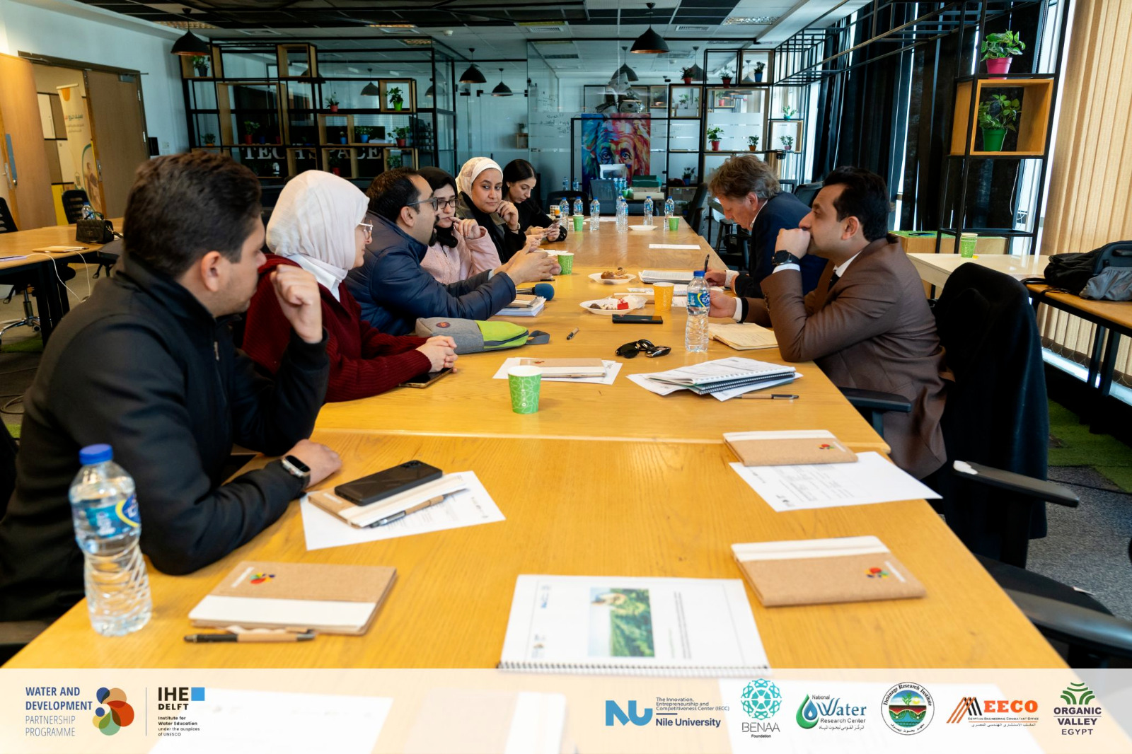 Safe Agro MENA ,Nile University Hosts Project Launch and Pilot in Fayoum 