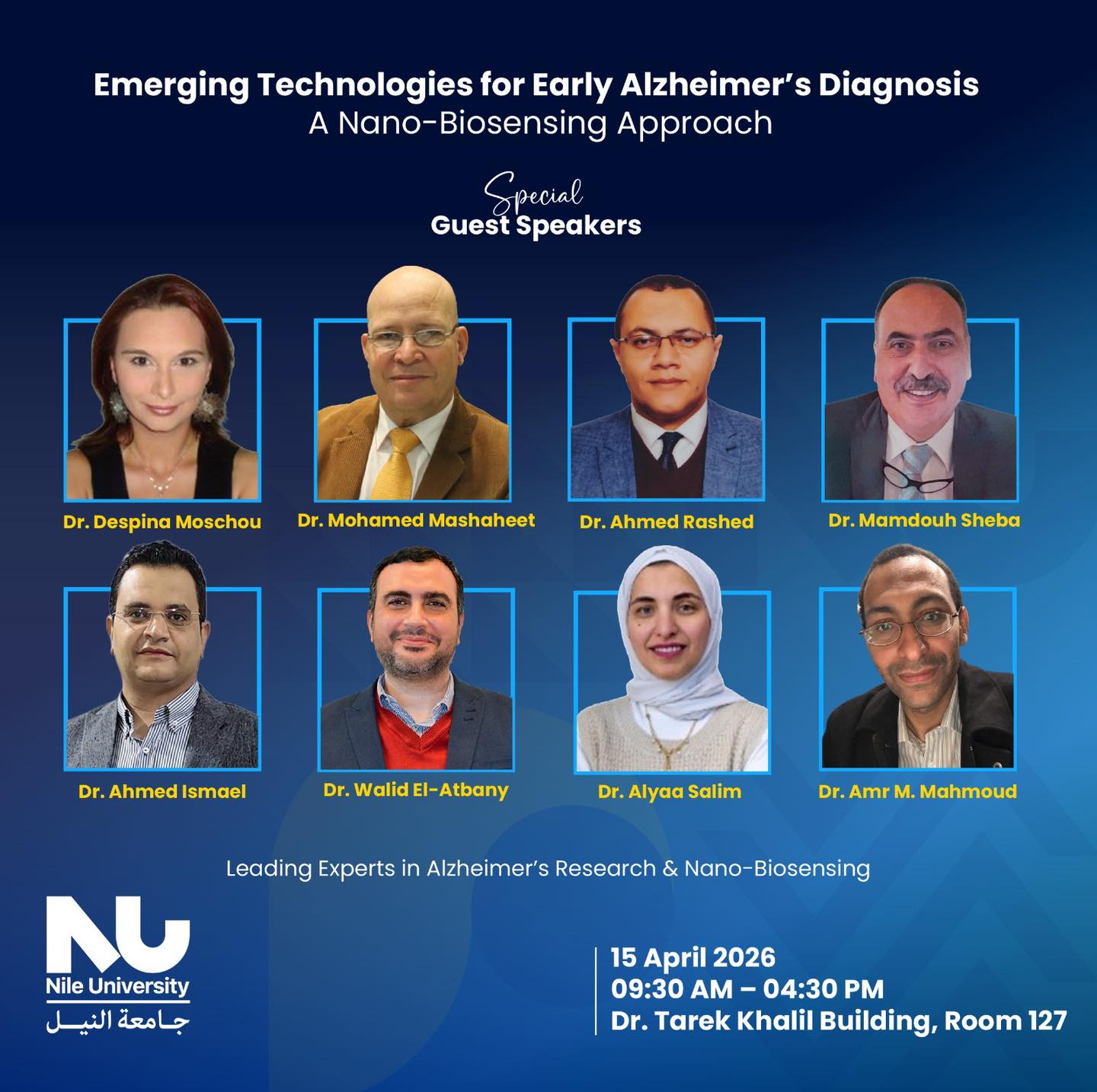 Emerging Technologies for Early Alzheimer’s Diagnosis: A Nano-Biosensing Approach
