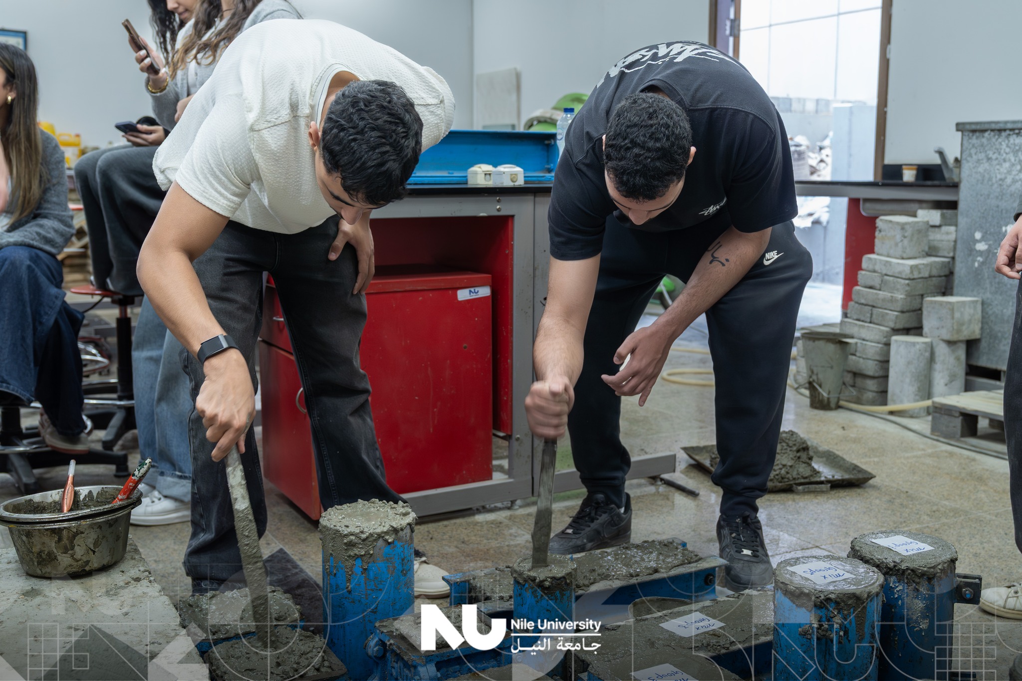 Concrete in action, community in focus