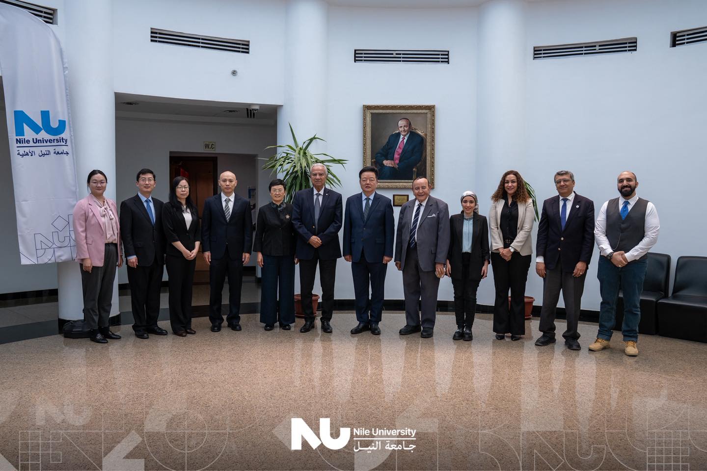 Nile University Hosts High-Level Delegation from China National Intellectual Property Administration (CNIPA)
