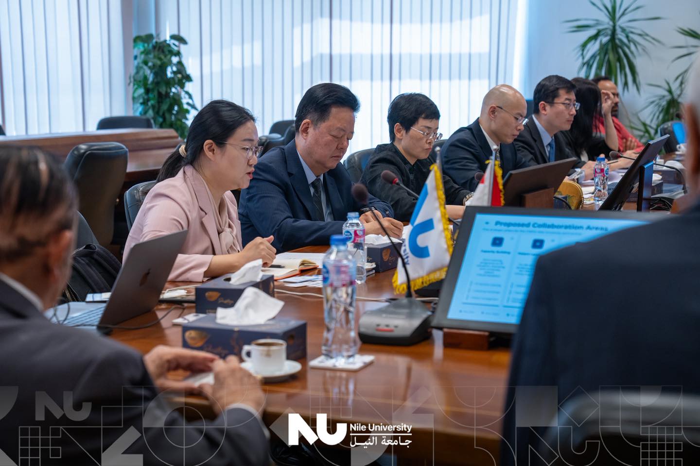Nile University Hosts High-Level Delegation from China National Intellectual Property Administration (CNIPA)