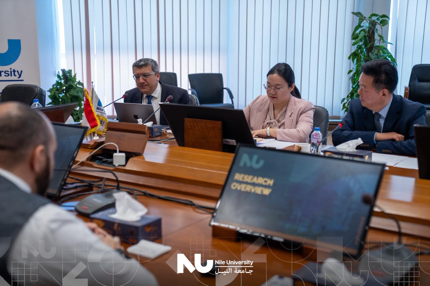Nile University Hosts High-Level Delegation from China National Intellectual Property Administration (CNIPA)