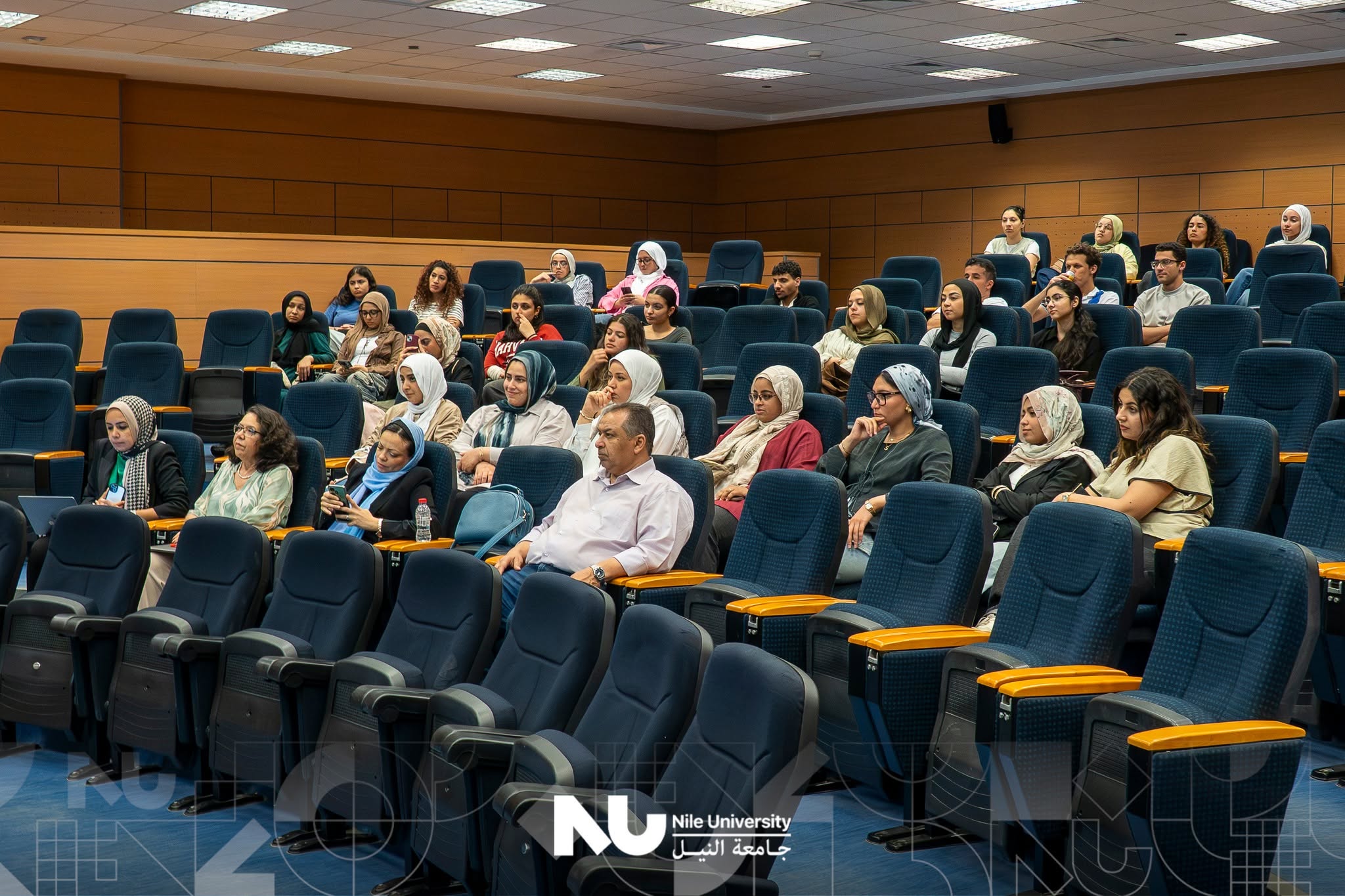 Nile University was honored to host the Tamayouz Excellence Award team