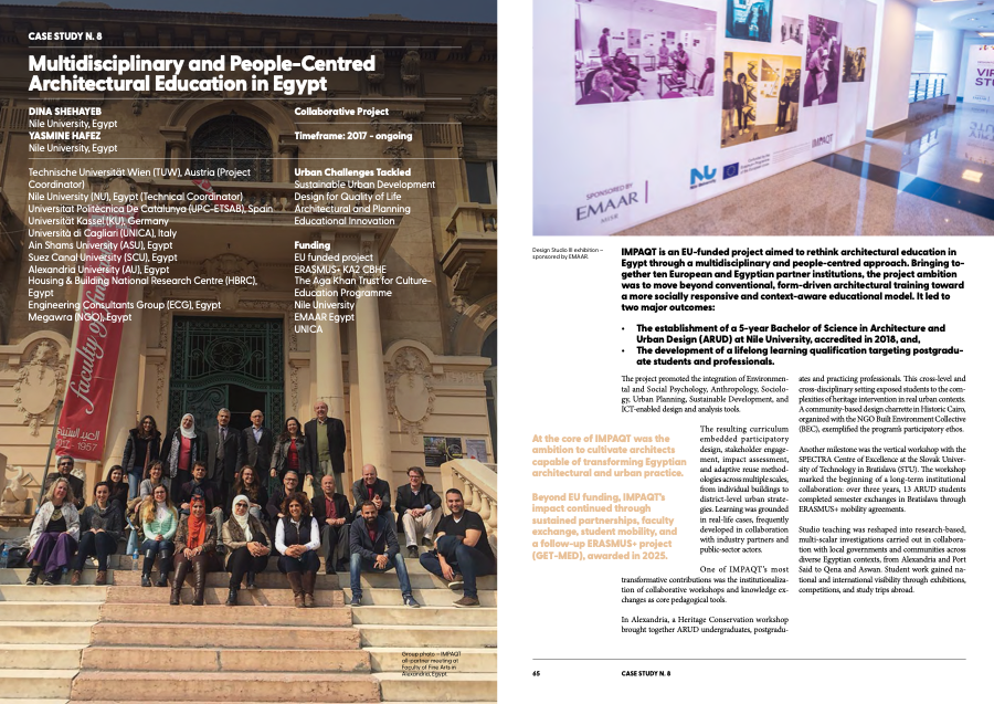 IMAQT project establishes an exemplar program: Architecture and Urban Design at NU