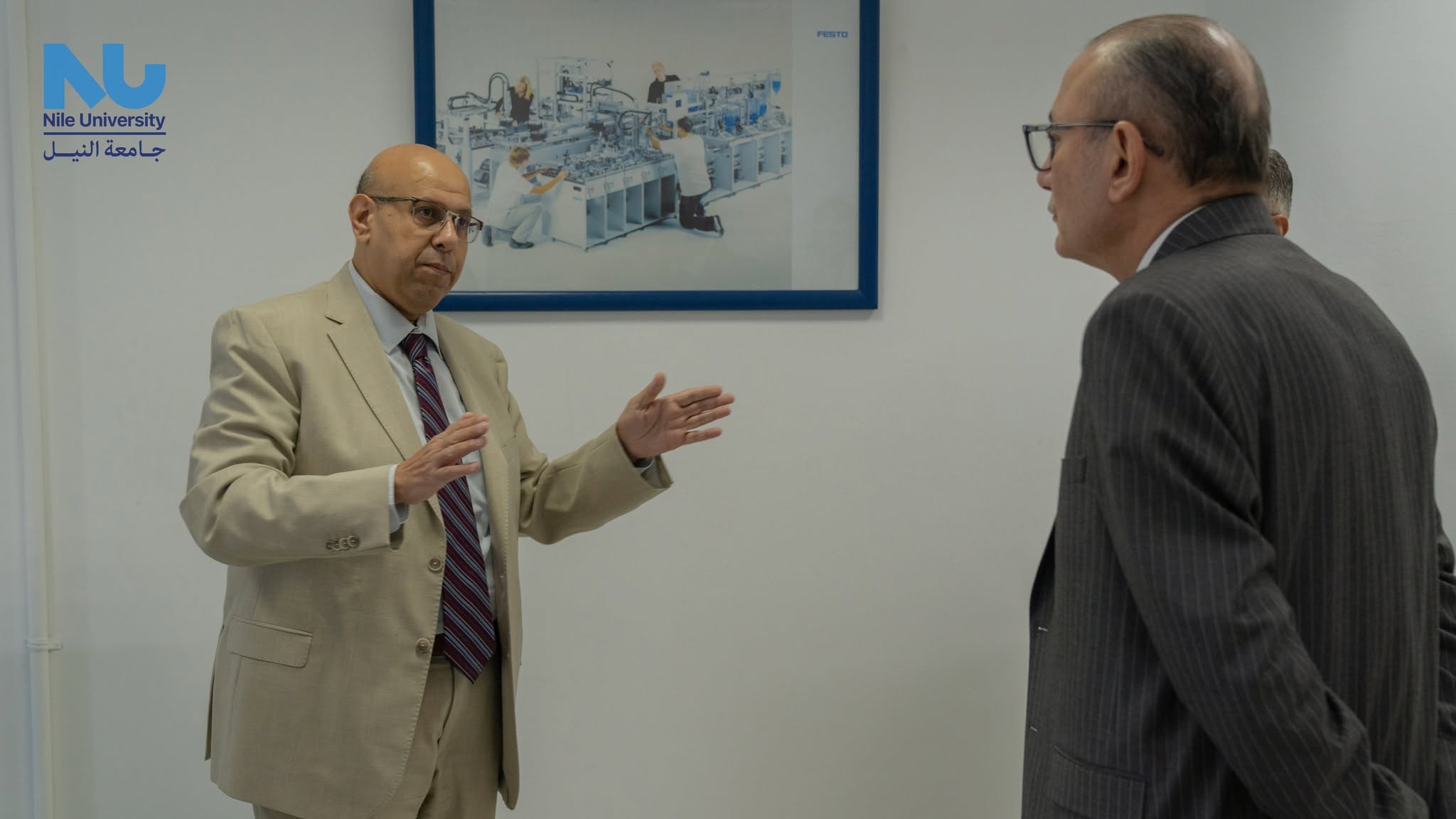 H.E. Ambassador Salih Mutlu ŞEN, the Turkish Ambassador Visits Nile University 