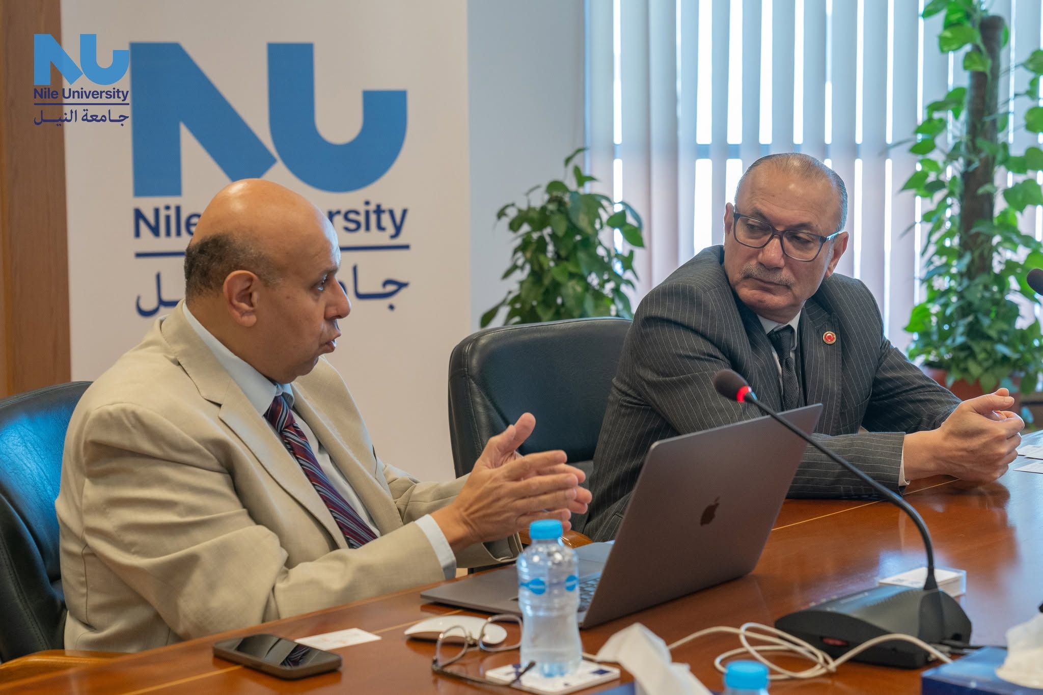 H.E. Ambassador Salih Mutlu ŞEN, the Turkish Ambassador Visits Nile University 