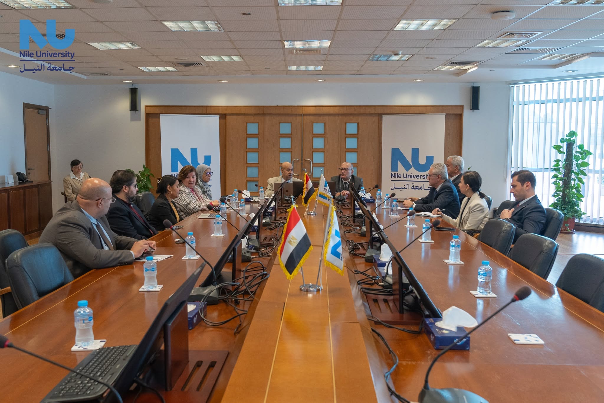 H.E. Ambassador Salih Mutlu ŞEN, the Turkish Ambassador Visits Nile University 