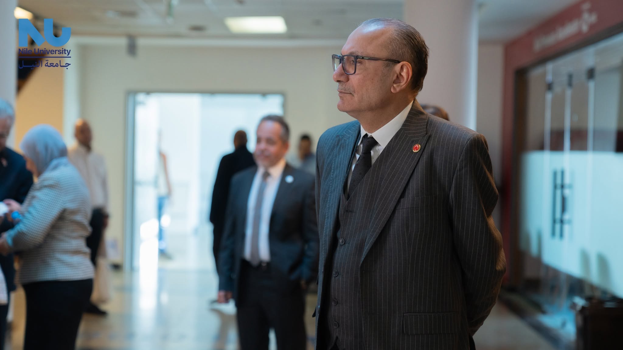 H.E. Ambassador Salih Mutlu ŞEN, the Turkish Ambassador Visits Nile University 