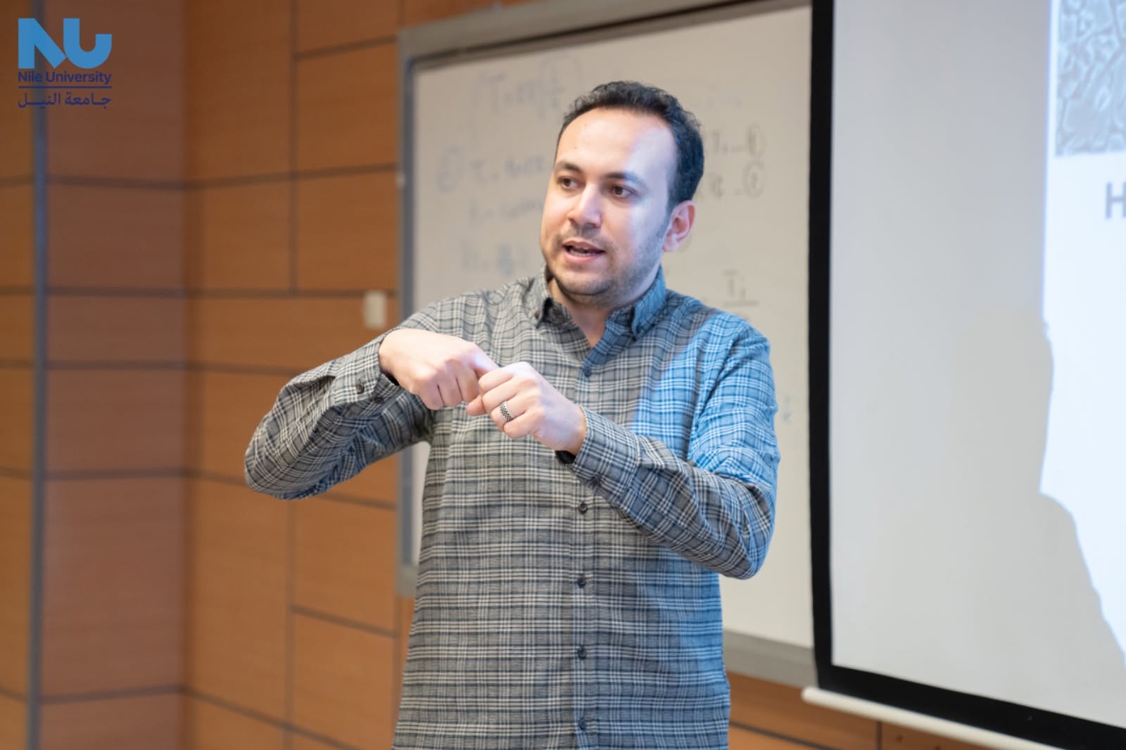 Nile University Hosts Dr. Ahmed Eltokhi for an Insightful Seminar on Ion Channel Mutations and Autism Spectrum Disorder