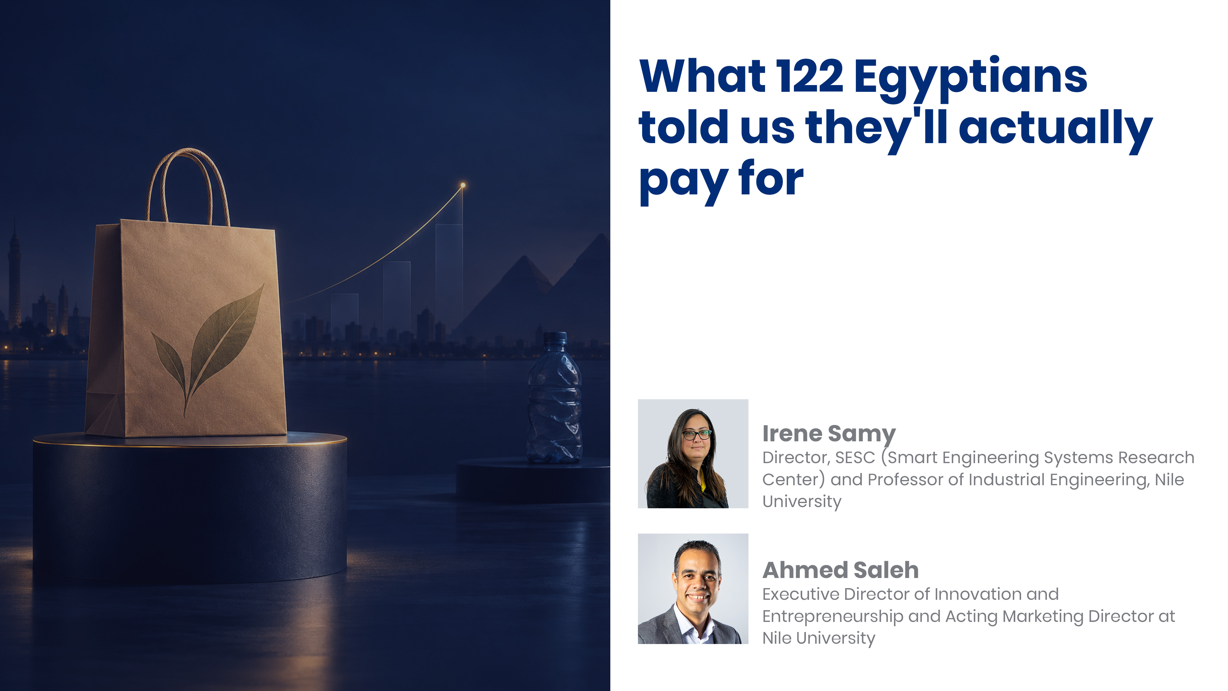 What 122 Egyptians told us they'll actually pay for